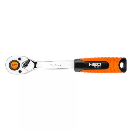NEO TOOLS Racsnis Hajtókar 1/2" Váltós mm 90Fog