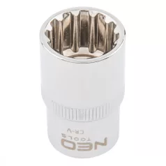NEO TOOLS Dugókulcs Fej 1/2" 13mm 12P