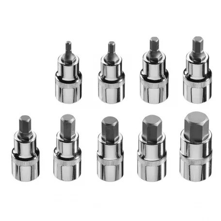 NEO TOOLS Imbusz-Dugókulcs Klt 1/2" 55mm 4-17mm-Ig