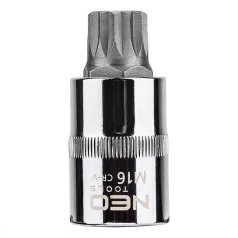 NEO TOOLS Torx 1/2"Imbusz Dugókulcs 12 Szög M16X55