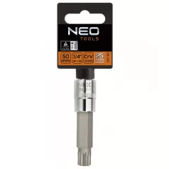 NEO TOOLS Torx 1/2"Imbusz Dugókulcs 12 Szög M5X100