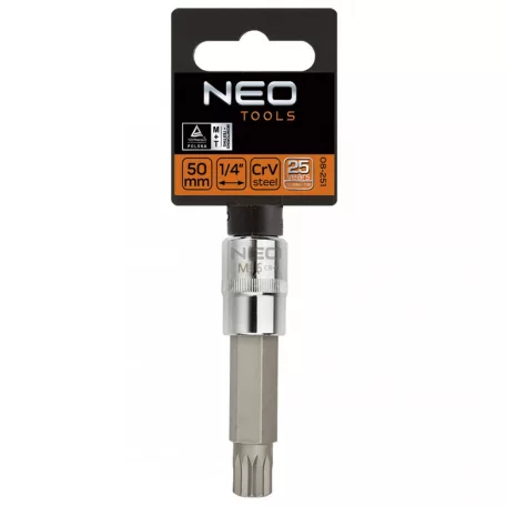 NEO TOOLS Torx 1/2"Imbusz Dugókulcs 12 Szög M5X100