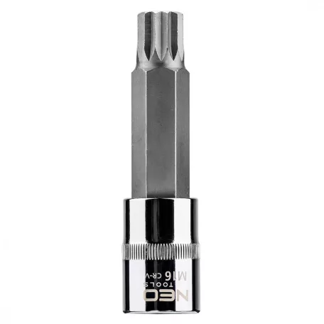 NEO TOOLS Torx 1/2"Imbusz Dugókulcs 12Szög M16X100