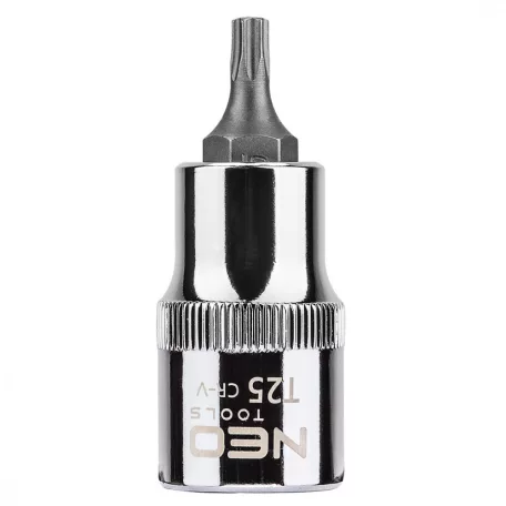 NEO TOOLS Torx 1/2"Imbusz Dugókulcs 6 Szög. T25X55