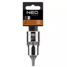 NEO TOOLS Torx 1/2"Imbusz Dugókulcs 6 Szög. T25X55