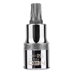 NEO TOOLS Torx 1/2"Imbusz Dugókulcs 6 Szögű T50X55