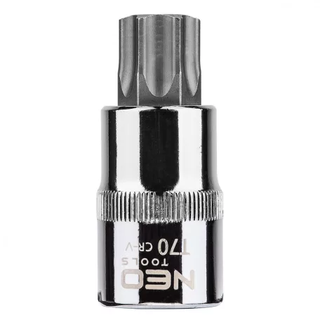 NEO TOOLS Torx 1/2"Imbusz Dugókulcs 6 Szög. T70X55