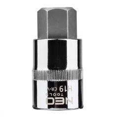 NEO TOOLS Imbusz-Dugókulcs 1/2" Hatlapú 19X55