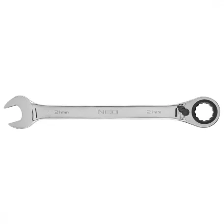 NEO TOOLS Racsnis Csillag-Villáskulcs 21mm