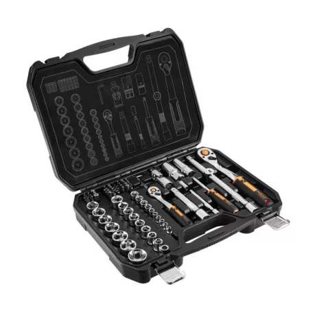 Neo Tools Dugókulcs Készlet 1/2" - 1/4" 73R. Crv