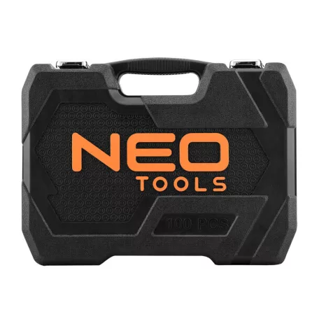 Neo Tools Dugókulcs Készlet 1/4"-1/2" 4-27mm 100R.