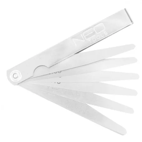 NEO TOOLS Hézagmérő Klt. 20R. 0,05-1,0mm 65Mn R.M.