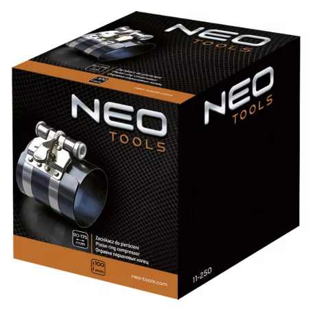 NEO TOOLS Dugattyúgyűrű Szorító Szalag 50-125mm