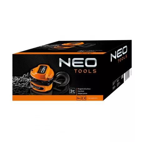 NEO TOOLS Láncos Csörlő 3T 3M