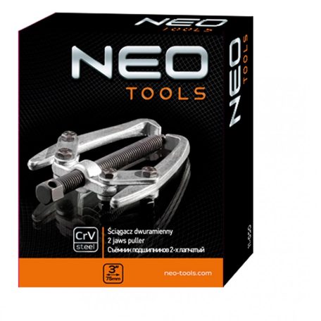 CSAPÁGYLEHÚZÓ KÉTKÖRMÖS M:75MM NEO TOOLS