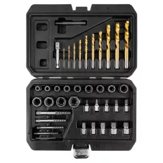   NEO TOOLS Törtcsavar Kiszedő Készlet Vezetőfúrókkal 40 darab