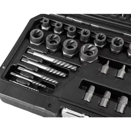 NEO TOOLS Törtcsavar Kiszedő Készlet Vezetőfúrókkal 40 darab