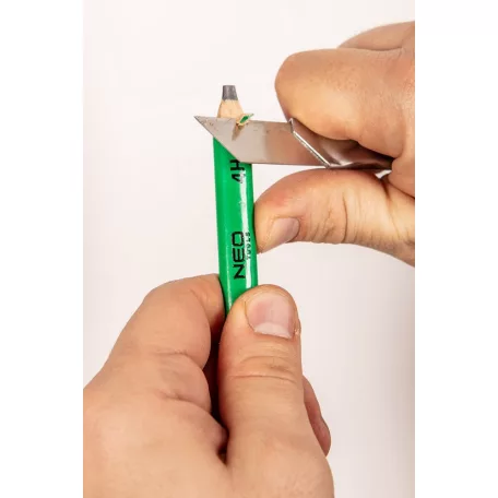 NEO TOOLS Ácsceruza 240mm 4H Tégla-Kerámia Zöld