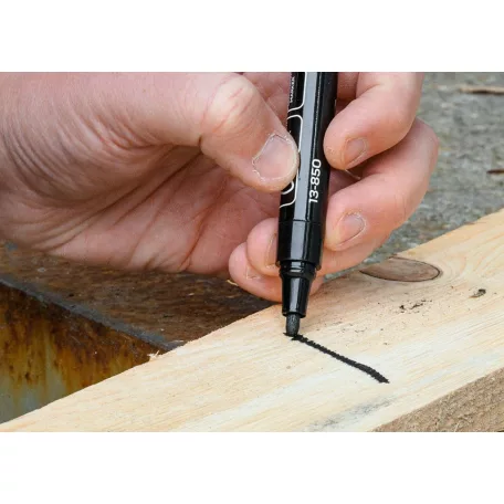 NEO TOOLS Lakkfilc Fekete Vízálló Vastag 4 db/Cs 