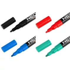 NEO TOOLS Lakkfilc 4 Szin Vízálló Normál 4 db/Cs 