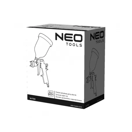 NEO TOOLS Pneumatikus Festékszóró Felsőt.1,4Mhobby