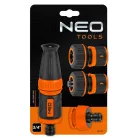 NEO TOOLS Locsolófej Csatlakozókkal 3/4" 4 db