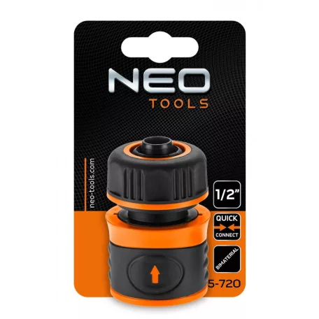 NEO TOOLS Tömlő Csatlakozó 1/2" Két Komp.
