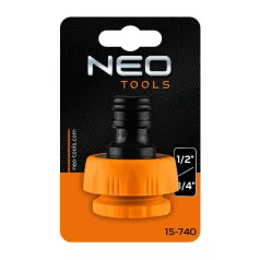 NEO TOOLS Csap Csatlakozó 1/2"-3/4"