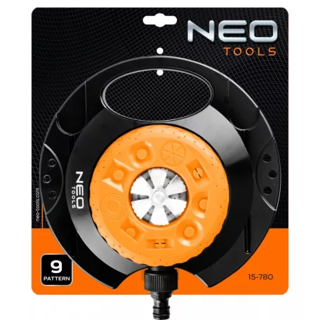 NEO TOOLS Köresőztető Öntöző 120M2 9Funkciós