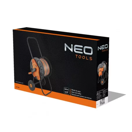 NEO TOOLS Tömlőkocsi 1/2" 60M , 3/4" 20M Optima