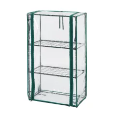 NEO TOOLS Növényház 46*24*80 cm Pvc Fólia-Fém Szerk