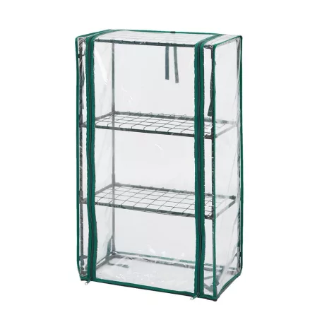 NEO TOOLS Növényház 46*24*80 cm Pvc Fólia-Fém Szerk