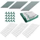 NEO TOOLS Növényház 46*24*80 cm Pvc Fólia-Fém Szerk