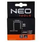 NEO TOOLS Tűzőkapocs 10 mm 1000 db J-Tip 