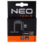 NEO TOOLS Tűzőkapocs 12 mm 1000 db J-Tip 