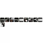 NEO TOOLS Ragasztópatron Q11*250 mm 12 db 300G.Fehér 