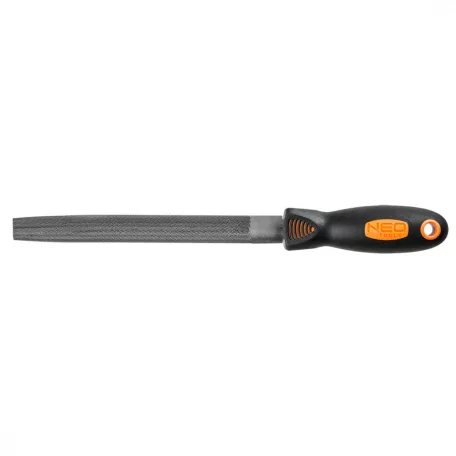 NEO TOOLS Reszelő Félkerek 200/2 Gumir.Nyéllel