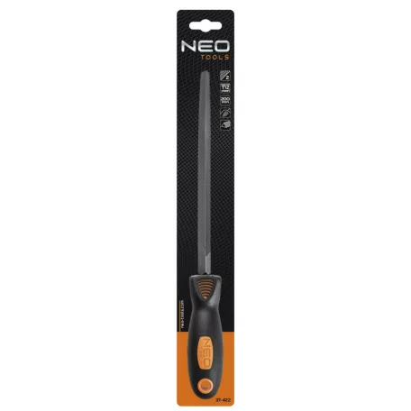 NEO TOOLS Reszelő Háromszög 200/2 Gumir.Nyéllel