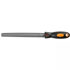 NEO TOOLS Faráspoly Félkerek 200 Gumir.Nyéllel