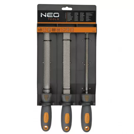 NEO TOOLS Faráspoly Klt. 3R. 200 Gumir.Nyéllel