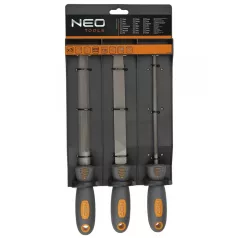 NEO TOOLS Reszelő Klt. 3R. 200/2 Gumir.Nyéllel