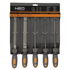 NEO TOOLS Reszelő Klt. 5R. 200/2 Gumir.Nyéllel