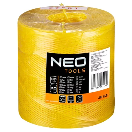 NEO TOOLS Polypropylene Zsinór 1000M 