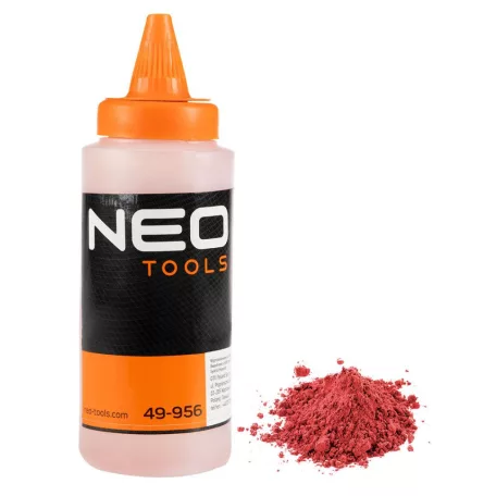 NEO TOOLS Festékpor 115G. Piros Kicsapózsinórhoz 