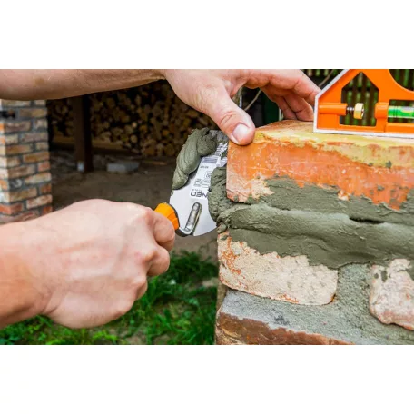 NEO TOOLS Gipszkanál 120mm Kétkomp.Nyéll.