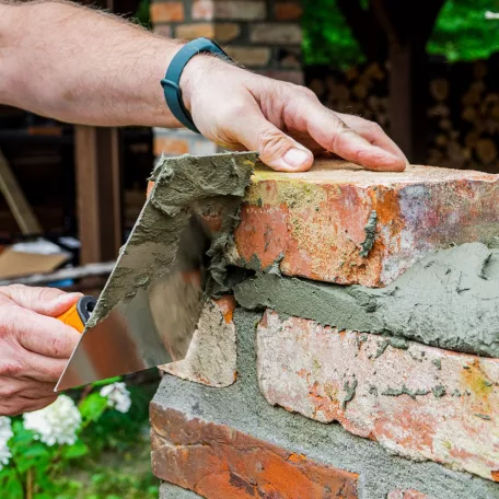 NEO TOOLS Kőműves Kanál 140mm Szögletes Fanyelü