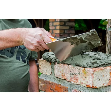 NEO TOOLS Kőműves Kanál 140mm Szögletes Kétko.Mark