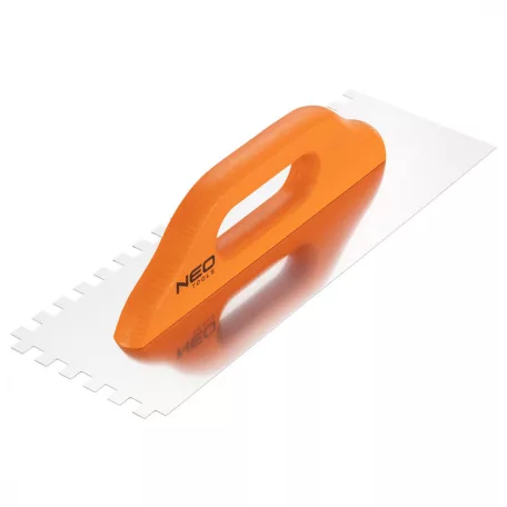 NEO TOOLS Fogazott Simító R.M.380*128mm 10mm Fa.Ma