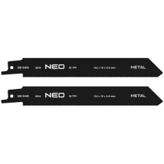 NEO TOOLS Orrfűrészlap 152*19*0,9 mm Fém 18 Tpi Bim 2 db