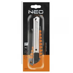 NEO TOOLS Pvc Vágókés 18mm Fémbet.Tördelhető Peng.